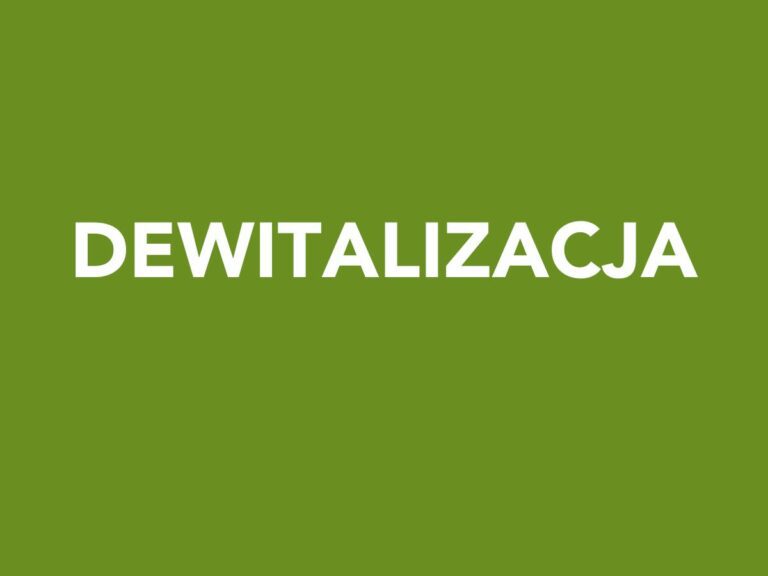 Dewitalizacja