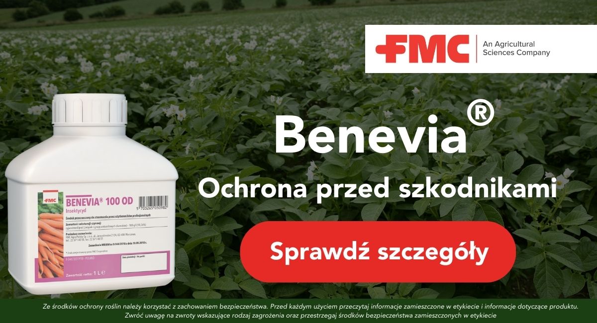 Innowacyjny insektycyd Benevia od FMC Agro Polska