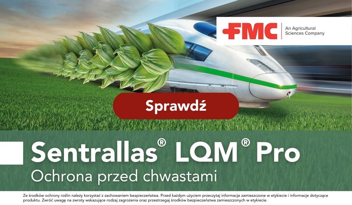 Innowacyjne rozwiązanie do ochrony zbóż przed chwastami - pakiet handlowy Sentrallas LQM Pro 